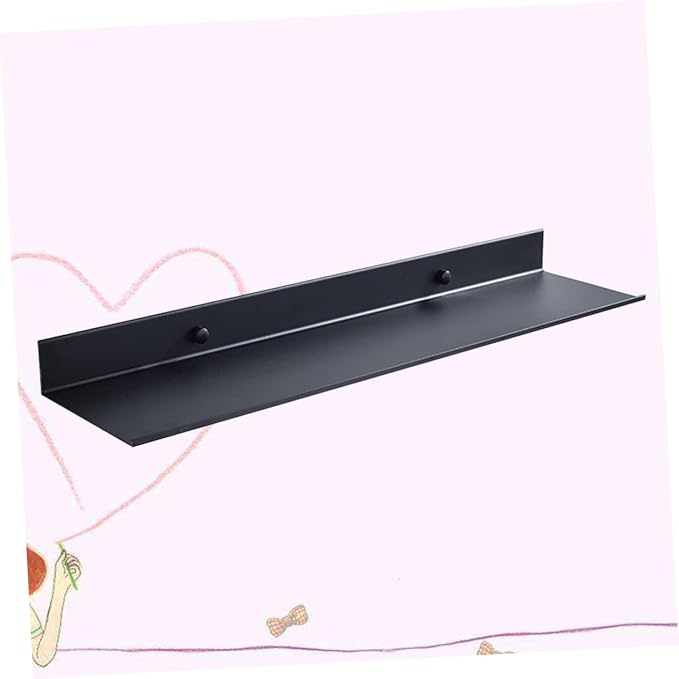 SOLUSTRE Bathroom Shelf Wall Mount Floating Shelves Rustproof Storage Rack Space-Saving Decor