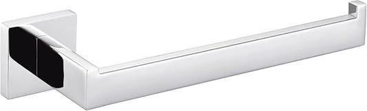 Angle Simple Bathroom Towel Holder, SUS304 Stainless Steel Kitchen Hand Towel Rack Hanger for Wall, Polished Chrome, 10.24 Inches