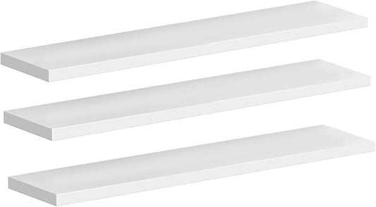 Pack 3, Medicine Cabinet Replacement Shelves Suitable for Bathroom Living Room Kitchen Wall Mounted and Hanging Medicine Cabinet, White (14 inch)