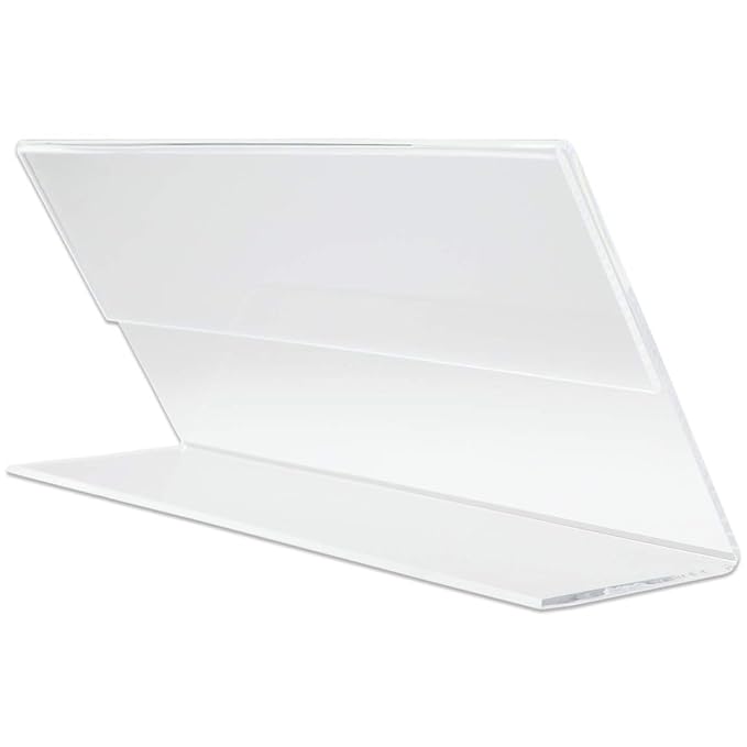 Beauticom Cosmetology/Business Table Top Licensed Holder (Acrylic Made Quality) (Quantity: 6pcs)