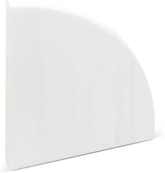 9'' x 9'' x 0.75 Thickness Premium Marble Corner Shelves for Bathroom Wall
