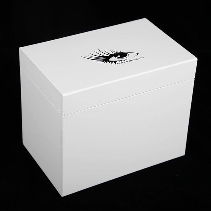 10-Layer Eyelash Extension Storage Box, Acrylic False Eyelash Makeup Organizer Holders, Makeup Cosmetic Case for Grafting Eyelash Extension Tool