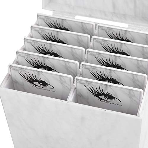 Aufbewahrungsbox für Wimpern aus Acryl, 10 Schichten