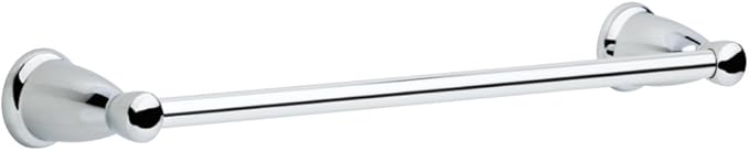 Franklin Brass Kinla (1-Pack) 18" Towel Rack for Bathroom, Polished Chrome Towel Bar for Bathroom Wall Kitchen Towel Holder Rod Wall Mounted Bathroom Accessories KIN18-PC1