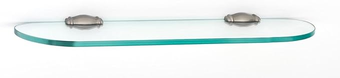 Alno 18" x 4.75" Bathroom Shelf Finish: Satin Nickel