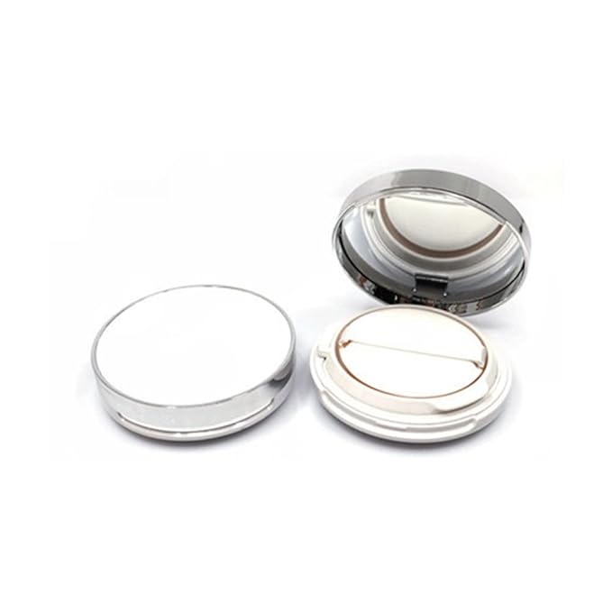 1PCS Empty Air Cushion Puff Box Makeup Case Container with Powder Sponge Mirror for BB Cream Foundation Diy Box,D