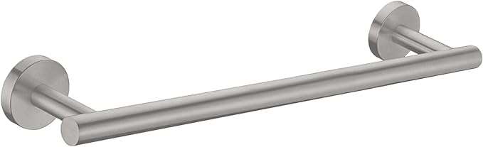 Modket 18 Inches Brushed Nickel Towel Bar Bathroom Hardware 304 Stainless Steel Wall Mounted Kitchen Towel Holder Cloths Hanger