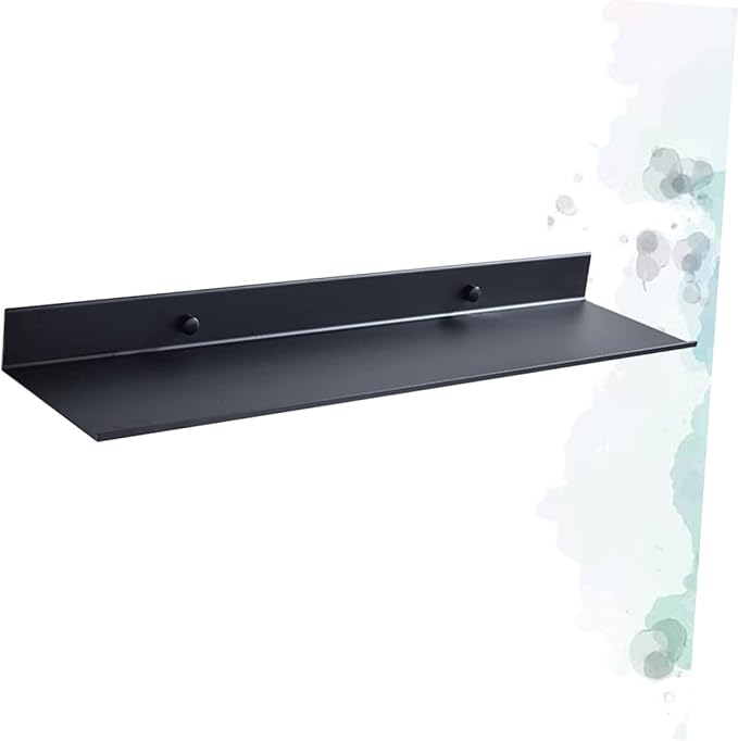 SOLUSTRE Bathroom Shelf Wall Mount Floating Shelves Rustproof Storage Rack Space-Saving Decor