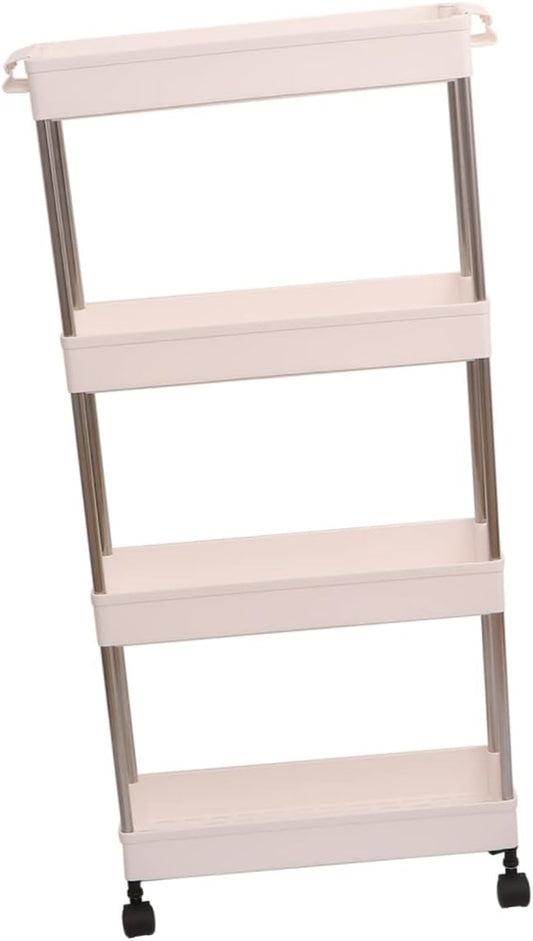 PRETYZOOM Bathroom Storage Shelves Plastic Kitchen Rack Multifunction Bathroom Shelf Corner Rack