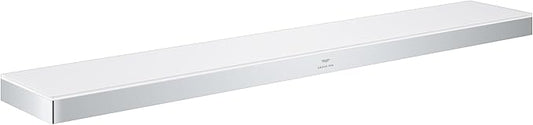 GROHE 40 965 1 Allure New 24" Glass and Metal Bathroom Shelf -