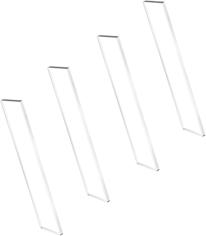 Acrylic Bathroom Shelf Set Clear Medicines Cabinet Insert with High Load Capacity for Home Storage Wall Mounted Bathroom Shelves