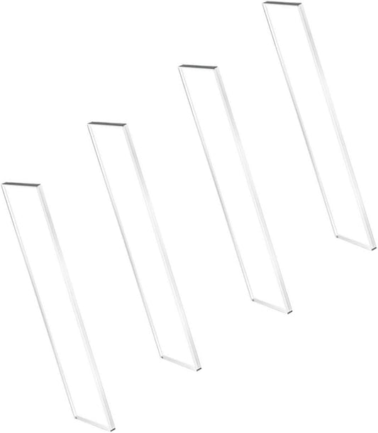 Acrylic Bathroom Shelf Set Clear Medicines Cabinet Insert with High Load Capacity for Home Storage Wall Mounted Bathroom Shelves