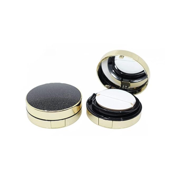 1PCS Empty Air Cushion Puff Box Makeup Case Container with Powder Sponge Mirror for BB Cream Foundation Diy Box,M