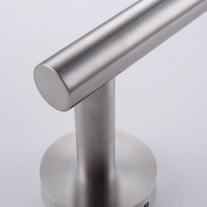 SEIDO Commercial Grade-304 Stainless Steel Towel Holder, 900mm/35.4-inch Total Length Bathroom Towel Bar for Bathroom, Hanging Space 850mm/33.5-inch Space-Saving Single Towel Rod, Brushed Nickel