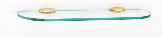 Alno 18" x 4.75" Bathroom Shelf Finish: Polished Brass