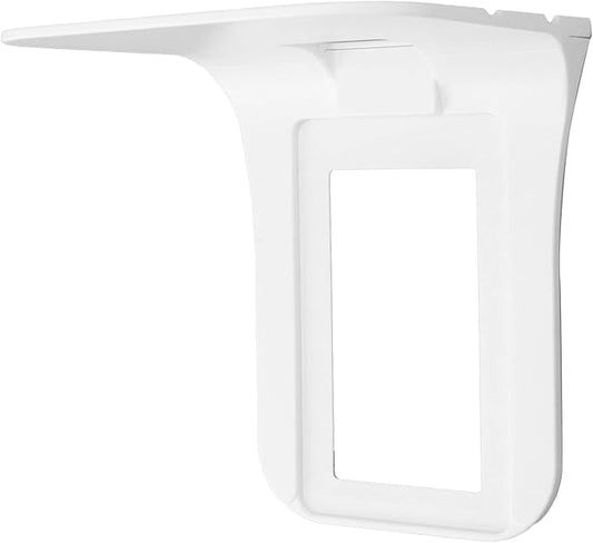 Garosa Plug Shelf Wall Mounted Outlet Shelf with Hole Simple Power Charger Shelf for Bathroom Kitchen Garage Floor Table Sensors