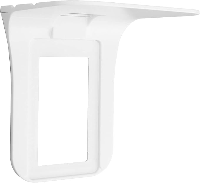 Outlet Shelf Wall Holder, Phone Charging Holder, Wall Shelf Organizer with Built in Cord Storage & Room for Bulky Plugs, Perfect for Bathroom, Kitchen