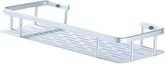 Cabilock Aluminum Bathroom Shelf with Disc Wall Mounted Storage Organizer for Kitchen and Bathroom Design Space Saving Easy to Clean