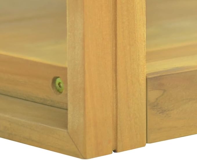 Wall-Mounted Bathroom Cabinet 35.4 Inch Solid Wood Teak with Shelf - Modern Waterproof Storage Organizer for Toiletries Rustic Vanity Mirror Cabinet for Bathroom & Powder Room