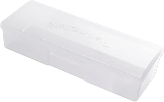 Beauticom Personal Box Storage Case for Professional Manicurist Nails Pedicure (Large Size) (1 Piece, FROSTED)