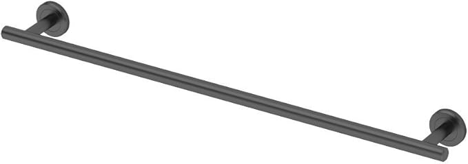 Gatco 4240MX Latitude II 24-Inch Towel Bar, Wall Mounted Bathroom Towel Holder, Matte Black