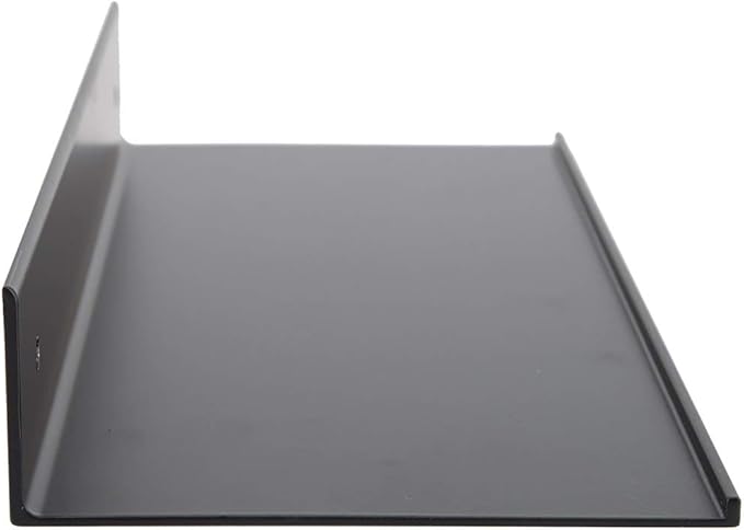 Black Bathroom Single Layer Space Aluminum Matte Rack Shelve (40cm)