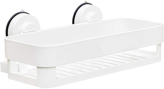 AGYH Bathroom Shelf Wall-Mounted Suction Cup Free Punching Bathroom Storage Rack (Size : Style3)