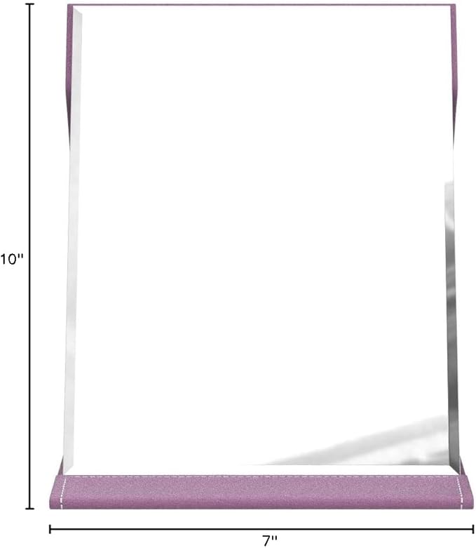 Zcooooool Large Portable Super HD Mirror - Multi Stand Angle Hand Free/Handheld/Tabletop Foldable 10x7 Inch