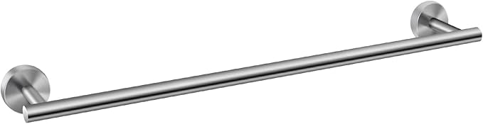 Brushed Nickel Towel Bar, 16 Inch 304 Stainless Steel Thicken 0.8mm Towel Racks for Bathroom, Bathroom Towel Holder Wall Mounted, Useable Length 14 Inch