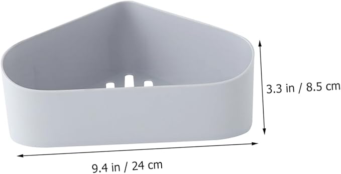 Hemobllo 2pcs Modern White Bathroom Shelves Wall-Mounted Rack Over-the-Toilet Storage Shelf