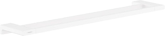 hansgrohe AddStoris Double Bath Towel Rail in Matte White 1-inch Accessories in Matte White, 41743700