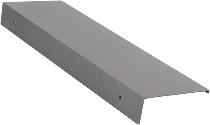 Qinlorgo Wall Mounted Bathroom Shelf, Space Aluminum Storage Rack Organizer, Smooth Edges Shelf for Kitchen, Bathroom & Hotel (40cm)