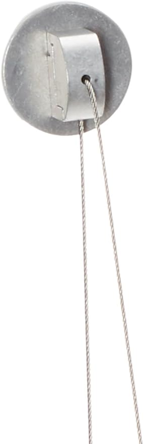 Spancraft Glass CR-6x36-Brushed Steel Crane Glass Shelf, Brushed Steel, 6" x 36"