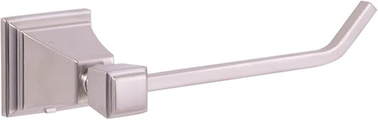 Design House 560490 Torino Classic Modern Euro Toilet Paper Holder for Bathroom Satin Nickel