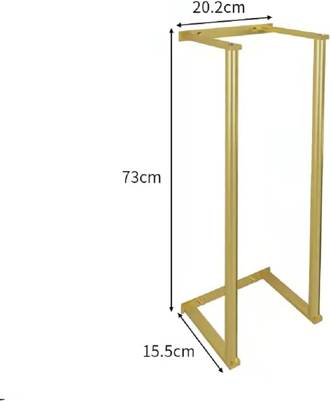 Bathroom Towel Rack for Rolled Towels, Wall Mounted Towel Storage Rack for Bathroom Organization, Stainless Steel Towel Storage Holder Can Holds Up to 6 Large Bath Towels (Gold)