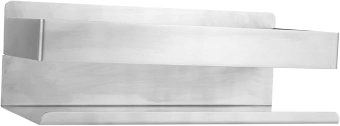 WOONEKY Bathroom Wall Shelf Toilet Shelf Bathroom Metal Kitchen Metal Wall Rack Storage Rack