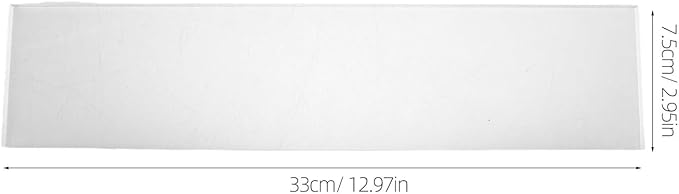 minkissy 2pcs Acrylic Medicine Cabinet Shelf Replacement 13-inch Floating Wall Shelves for Bathroom Storage and Lipstick Organizer Inserts