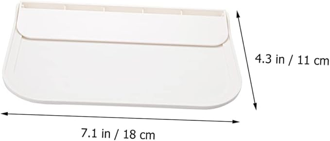 MAGICLULU Foldable Floating Wall Shelf for Bathroom Storage Space Saving Bathroom Wall Shelf Organizer for Towels Soap Toiletries and Small Items and Easy to Install