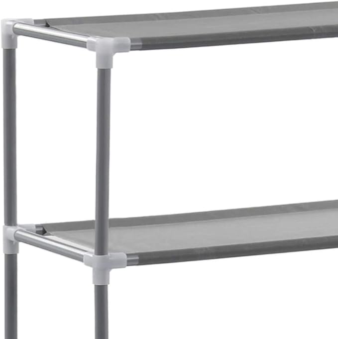 Three-Tier Storage Rack Over Laundry Machine in Silver Finish, 3 Shelves for Bathroom and Laundry Room Organization, Durable Stainless Steel Space-Saving Rack for Supplies