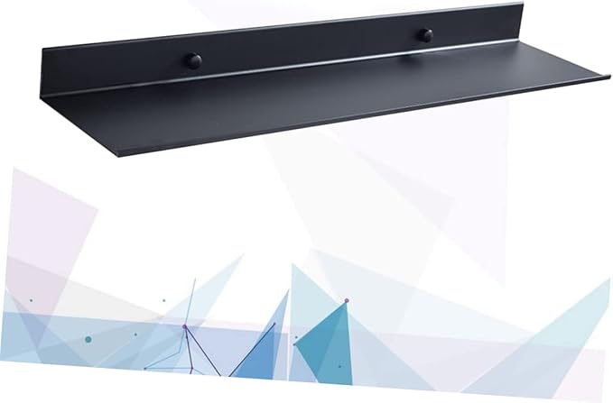 PRETYZOOM Bathroom Shelf Wall Mount Floating Shelves Storage Rack Rustproof Space Saving