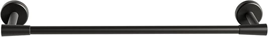 HELVEX Deco Collection Towel Bar Bathroom Accessory, Bathroom Towel Holder Bathroom Hardware, Matte Black Finish UDC-05-MB