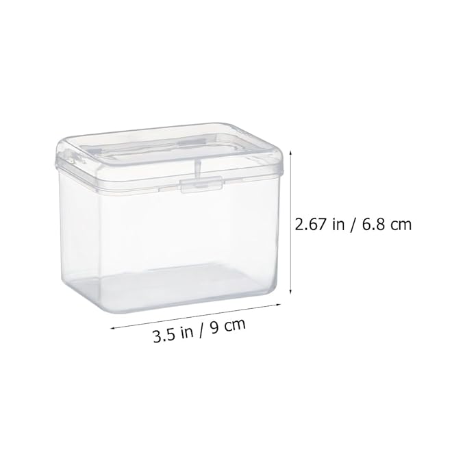 8Pcs Powder Puff Holder Round Square Makeup Sponge Beauty Sponge Carrying Case Powder Puff Container Makeup Egg Storage Box for Sponge
