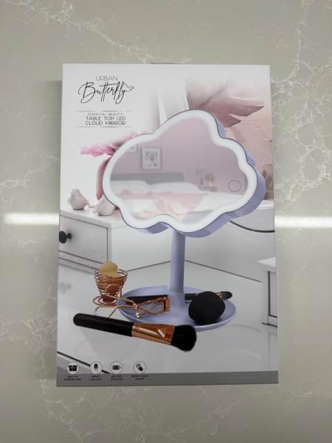 Vanity Cloud Mirror (White)