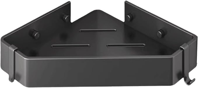 Removable Wall-Mounted Bathroom Shelf Thickened Triangle Bathroom Shelf Large Capacity Bathroom Shelf Aluminum Bathroom Shelf Large Capacity