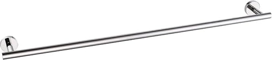 HITSLAM Chrome 30 Inch Towel Bar for Bathroom, SUS304 Stainless Steel Bathroom Towel Rack Wall Mounted, Modern Home Decor Bath Towel Holder with Hardware Accessories (Total Length 31.6 Inch)