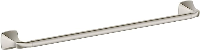 Moen YB5118BN Voss 18-Inch Bathroom -Towel Bar, Brushed Nickel