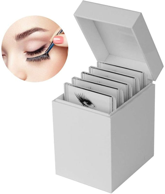 10 Layers Eyelash Extension Storage Box Makeup Cosmetic Organizer False Eyelash Display Holder Case