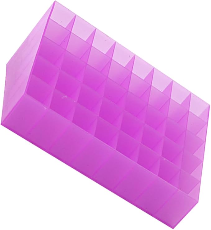 Makeup Organizer 40 Slots Lipstick Storage Box Space Saving Desktop Travel Cosmetic Holder