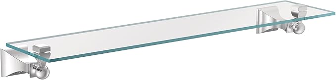 Moen DN8390CH Retreat Glass Vanity Shelf, Chrome