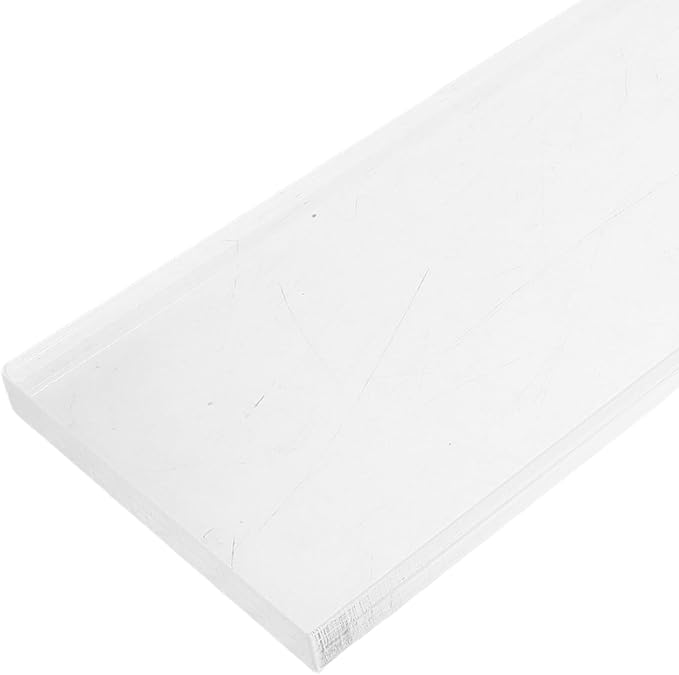 Beaupretty Acrylic Medicine Cabinet Replacement Shelves, 2pcs Floating Shelves for 13-inch Cabinet, Bathroom Wall Storage Organizer for Toiletries and Vitamins